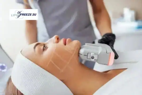 image of HIFU Salisbury treatment in progress.