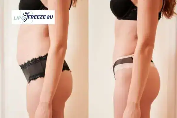 before and after body toning treatment Salisbury
